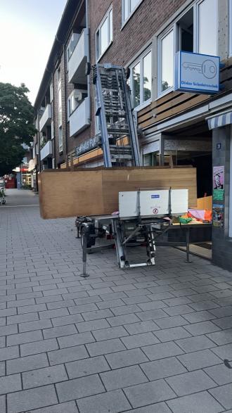 Winda meblowa / winda skośna / winda dachowa, do: 400 kg / 30,5 m Zawsze z 1 operatorem dostarczonym przez nas