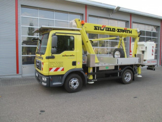 LKW Hubsteiger 21 m - 7,49 t Palfinger P210BK Stuttgart