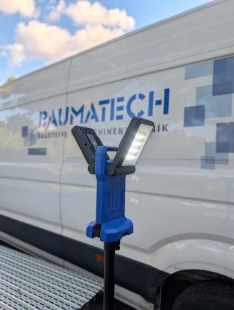 HaWe 11500 - Hybrid Profi-Arbeitsstrahler – 11.500 Lumen, Stativ & Akku-System