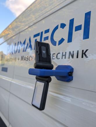 HaWe 11500 - Hybrid Profi-Arbeitsstrahler – 11.500 Lumen, Stativ & Akku-System
