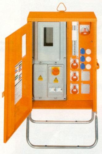 Anschlussverteilerschrank AVEV 63/211-6 von Steidele Baustromverteiler 