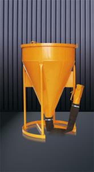 Betonsilo Betonsilo 500L mit Schlauch Typ FE1017.8 von Eichinger 