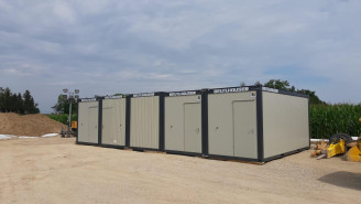 Sanitärcontainer 20' Nürnberg