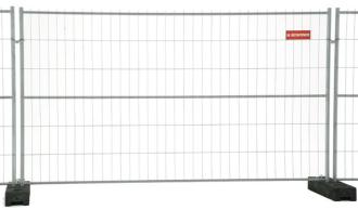 Bauzaun Mobilzaun von Heras 