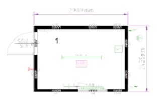 BÜRO- /MANNSCHAFTSCONTAINER BM10'