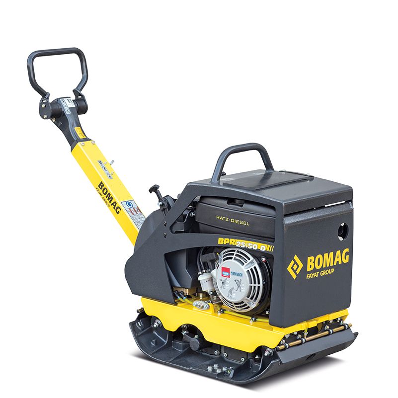 Reversierbare Rüttelplatte BOMAG BPR 25/50 D mieten