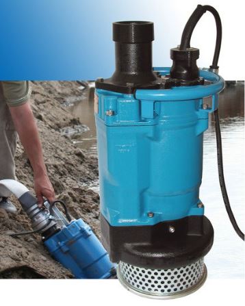 Baupumpe 1980 Lmin Tsurumi KTZ415 4AG 400V CEE32 118m³h mieten