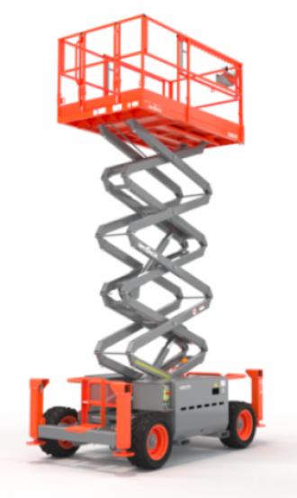 Skyjack Diesel Gelände Scherenarbeitsbühne SJ6832RT