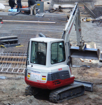 Minibagger Takeuchi TB 235 Potsdam