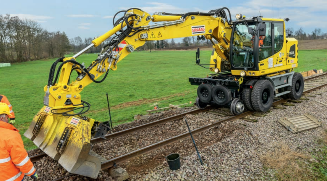 Liebherr A922 Zweiwegebagger mieten