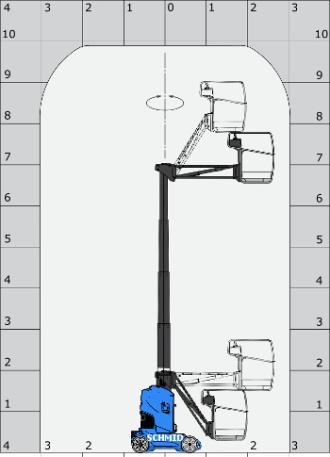 Teleskopmastbühne Elektro Manitou 100 VJR