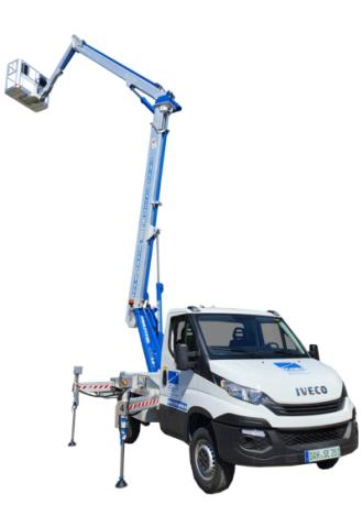 LKW-Bühne Multitel MZ 250