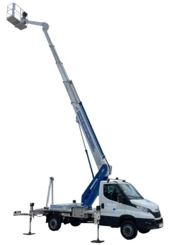 LKW-Bühne LTK 247 ( Multitel MJE 250 ) 