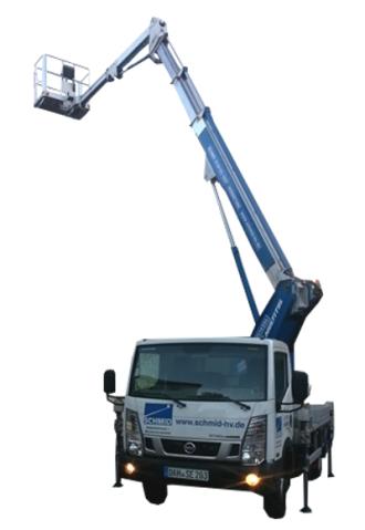 LKW-Bühne Multitel MJ201 Elektroantrieb