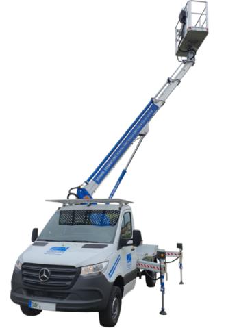 LKW-Bühne Multitel MT 162Hybrid