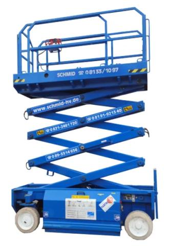 Scherenbühne Elektro HAB S104-10E2WD Augsburg