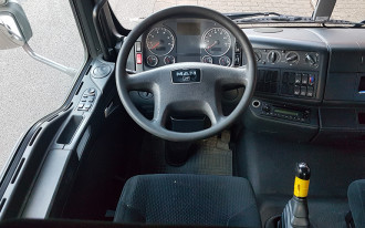 LKW-Kipper 7,49 t mieten MAN 8.220