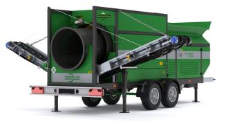 Trommelsiebanlage Zemmler MS 3200