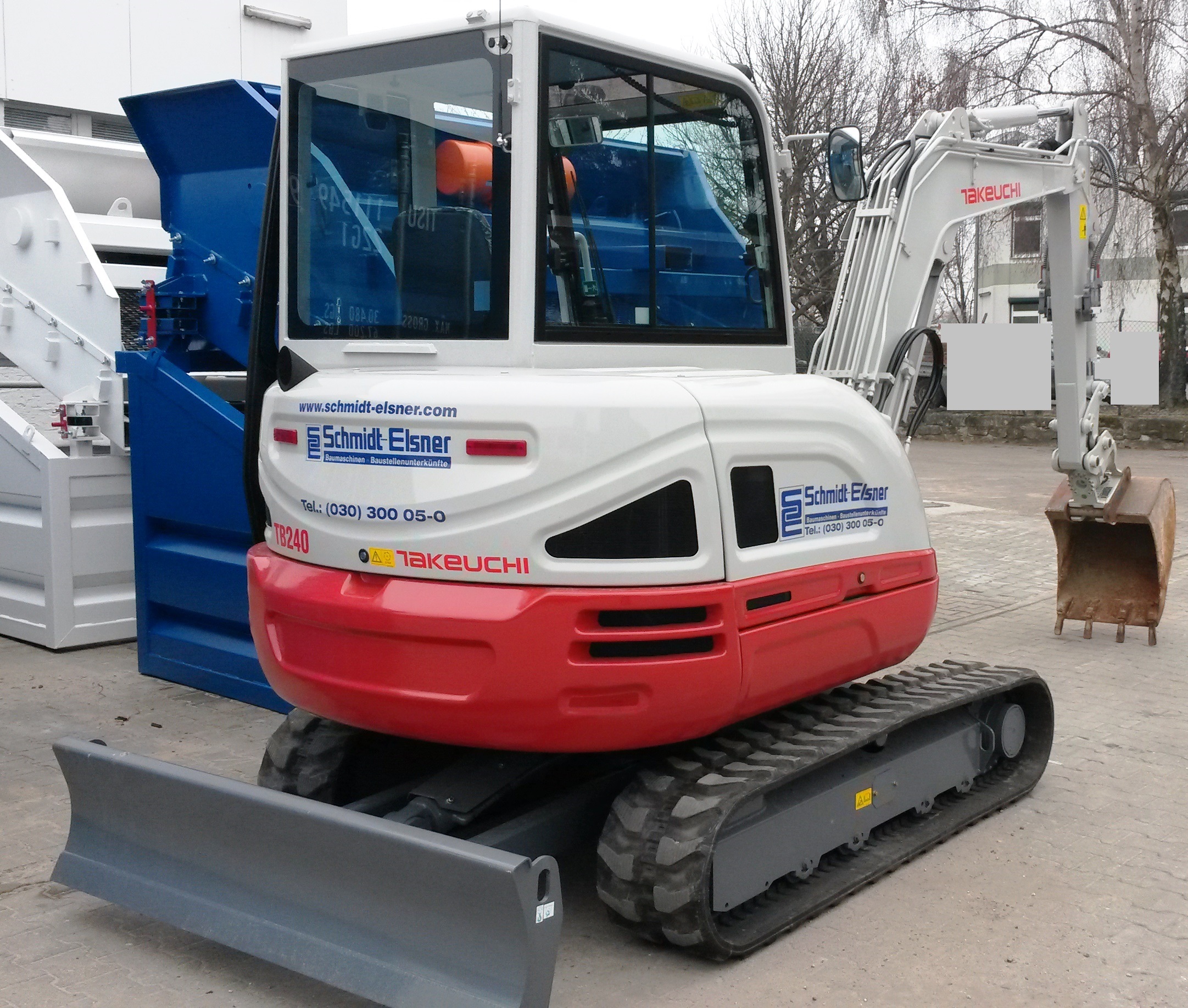 Kompaktbagger Takeuchi TB 240 mieten