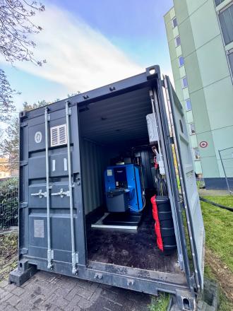 Mobile Heizzentrale 510 maximus Heizzentrale Anhänger