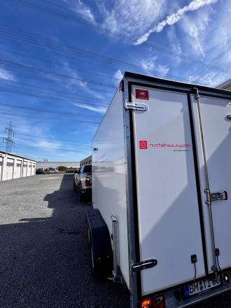 Mobile Heizzentrale 160 plus Heizzentrale Anhänger