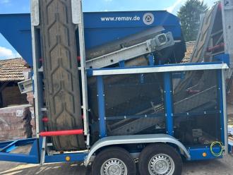 Trommelsiebanlage Remav 