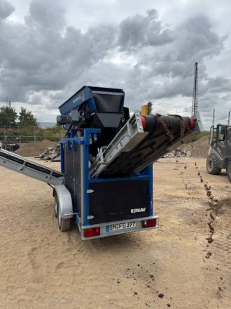 Trommelsiebanlage Remav