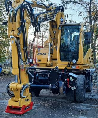 Zweiwegebagger Atlas 1604 