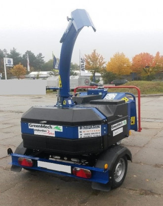 Holzhäcksler Berlin mieten GreenMech QuadChip 160 