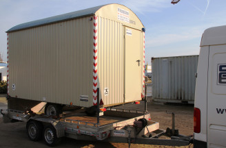 Bauwagen 3,50 m Berlin mieten Weiro Sinus 