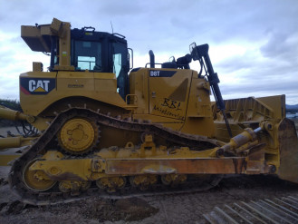 Planierraupe 40 t mieten mit Bedienpersonal Cat D 8 T GPS, Tachymeter 