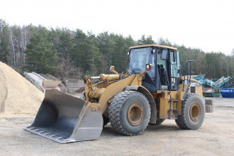 Radlader mit Fahrer mieten CAT 950G