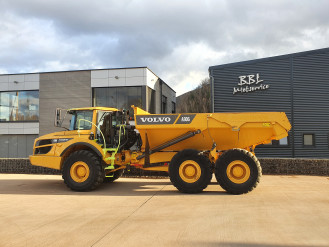 Dumper mit Fahrer mieten Volvo A 30 G Saarbrücken