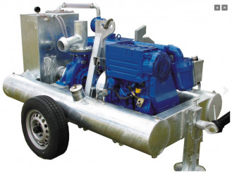 Grundwasserabsenkung Pumpen mieten Steinke SA 270 D, Dieselmotor 