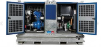 Abwasser Vakuumpumpe mobil Elektroantrieb 