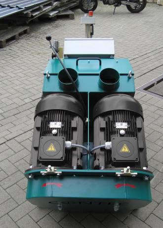 Kugelstrahlmaschine ELGATOR® 2 x 15 kW, CONTEC