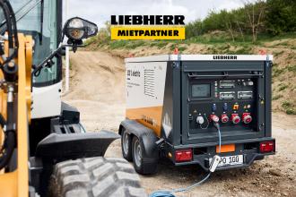 Mobiler Energiespeicher Liebherr LPO100 Memmingen