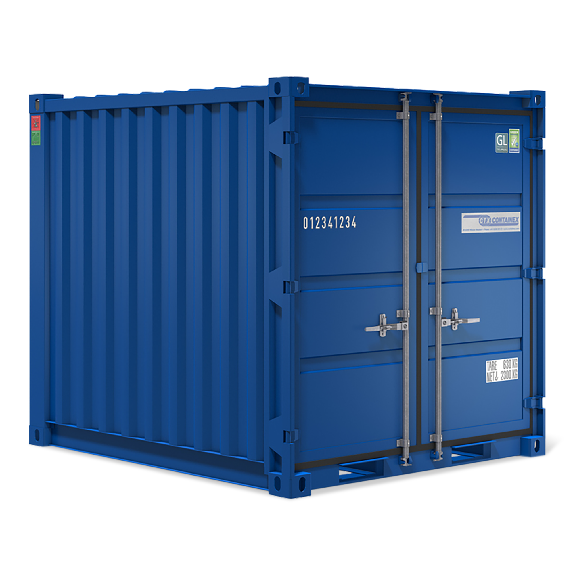 Lagercontainer LC 8 /L 2,44 x B 2,20 x H 2,26 m mieten