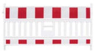 Schrankenzaun Absperrschranke 2 m BLAU Kunststoff