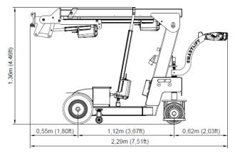 Montagekran Elektro SmartLift SLI 250 Hubkraft 250 kg