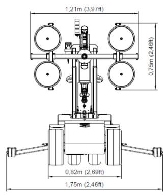 Glasroboter Smartlift SL 309 Tragkraft 350 kg max. Hubhöhe 3,07 m