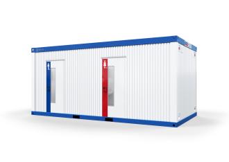 BASIC LINE PLUS WC D/H Toiletten Container Damen und Herren 