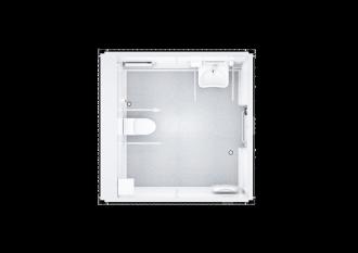 BASIC LINE CAP WC Container Toilettencontainer