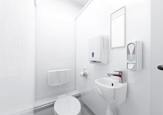 BASIC LINE PLUS WC D/H MAXI WC Container Toiletten Damen und Herren