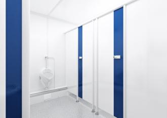 BASIC LINE PLUS WC D/H Toiletten Container Damen und Herren