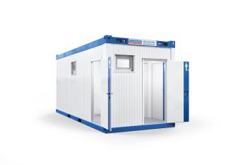 WC-/Dusch-Container Kombi mit Flur Sanitärcontainer