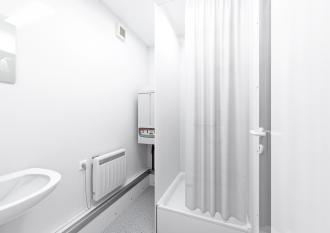 BASIC LINE WC/DUSCH 10 ft WC-Container Kombi Sanitärcontainer
