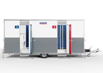 TOI® ECO WC-Trailer XL Toilettenwagen