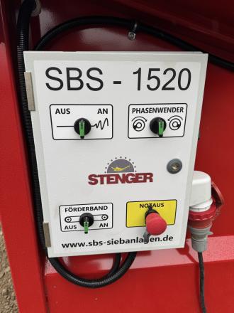 Siebmaschine mobil SBS 1520 F2