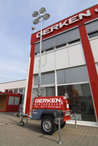 mobiles Lichtmastaggregat  Leverkusen